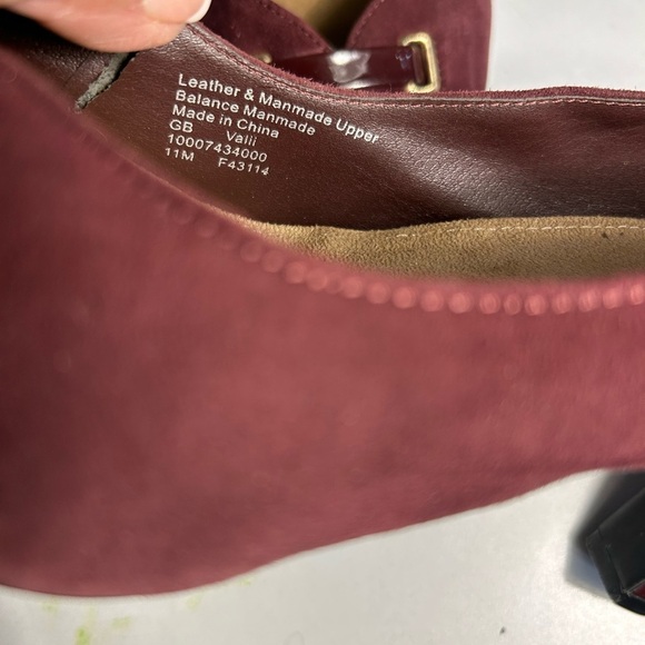 GianiI Bernini Valii Suede Peep Toe Classic Pumps Sz 11 - Picture 11 of 11